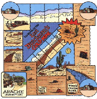 Map of the Superstitions