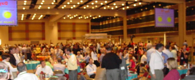 Very large group doing team event with Lost Dutchman